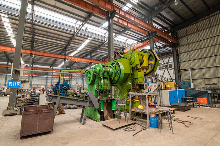 莱西网架配件-锥头加工车间